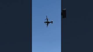 V22 Osprey Flying over Minneapolis [upl. by Anwahsad]