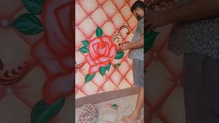 Wall 3d penting wallart  🙏🙏🙏♥️♥️♥️viralshorts [upl. by Coats]