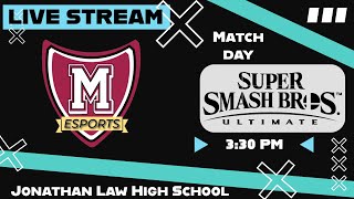 Smash Bros Ultimate Law vs William H Hall High School [upl. by Narahs529]