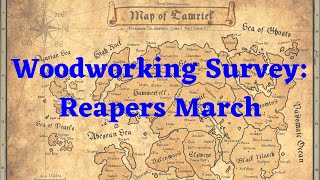 Reapers March Woodworking Survey ESO [upl. by Dario]