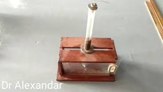 VIBRATION MAGNETOMETER PART 01 vibrationMagnetometer PhysicsPractical Newvideo whatsappstatus [upl. by Ellimac]