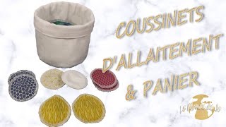 DIY  Coussinet dallaitement et panière [upl. by Nikaniki916]