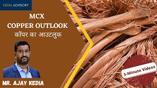 Kedia Advisory Copper Outlook As On 30 October 2024 [upl. by Granthem]