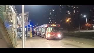 OC Transpo bus 6397 a 2008 New Flyer D60LF articulated Low Floor bus  Out Of Service Film Today [upl. by Lalitta]