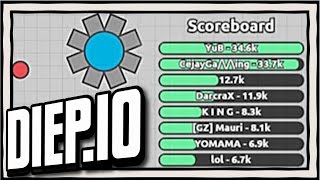 TOP OF THE SCOREBOARD Diepio Octotank Gameplay [upl. by Odnanreh]