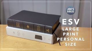 REVIEW ESV Large Print Personal Size [upl. by Alene]