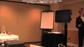 Fund Development 101  Julie Jacobelli amp Joyce Millard Hoie [upl. by Yrellam103]