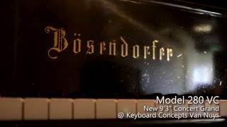 Bosendorfer 280 Vienna Concert grand [upl. by Lavud]