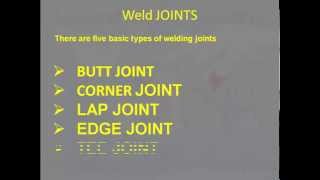 Basic weld joint [upl. by Eulalee146]