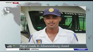 947 Cycle Race  JMPD on road closures [upl. by Nosreffej]