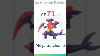 using Low CP MEGA GARCHOMP in Pokemon GO [upl. by Thorley]