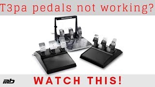 thrustmaster t3pa pedals fix possibly pedal sets too [upl. by Alleuol118]