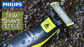 A HYBRID TRIMMING amp SHAVING SOLUTION BY PHILIPS  OneBlade [upl. by Cocke24]