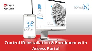 Control iD Installation amp Enrolment  Access Portal v5 [upl. by Buyse]