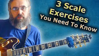 3 scale exercises you MUST know  Guitar Lesson on How To Practice Scales [upl. by Mikael]