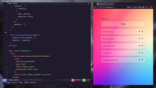 ASMR Keyboard Programming  Build Todo App With SVELTE [upl. by Oreste]