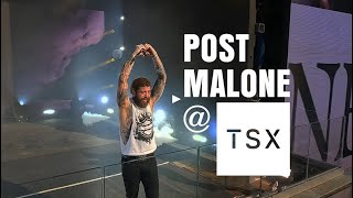 POST MALONE  LIVE AT TSX  Times Square NYC  OFFICIAL VIDEO [upl. by Fayina]