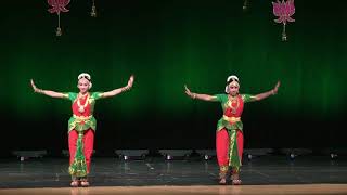 Varnam  Bharatanatyam  Arangetram [upl. by Rehotsirhc]