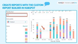 How to create reports with the custom report builder in HubSpot [upl. by Joaquin]