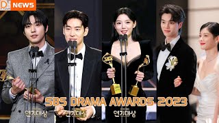 The 2023 SBS Drama Awards were a success 🏆 Song Kang from My Demon couldnt attend [upl. by Aroz]