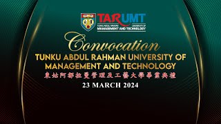 LIVE TAR UMT Convocation – 23 March 2024 [upl. by Ahsiekal]