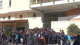 Protestas en la Municipalidad de Cajamarca por palcos para el corso del Carnaval de Cajamarca [upl. by Danialah]