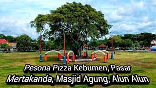 PESONA TERKINI 😍 Pizza Kebumen Pasar Mertakanda Masjid Agung Alun Alun  Dji Spark Cinematic [upl. by Lentha]