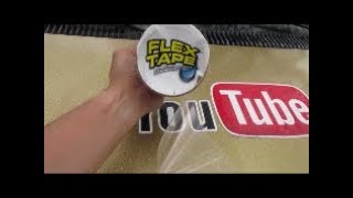 1st year flex seal 2nd year flex tape leaky Astro van windshield [upl. by Susanna]