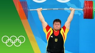 Matthias Steiner wins an emotional gold at Beijing 2008  Epic Olympic Moments [upl. by Leuqar302]