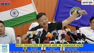 Mayor Tame Phassang of the Itanagar Municipal Corporation IMC briefed the media [upl. by Buddie170]