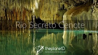 Mexicos Cenotes The Most Magical in Rio Secreto  Travel Video [upl. by Ylak724]