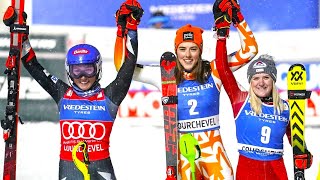 FIS Alpine Ski World Cup  Womens Slalom RUN 2  Courchevel FRA  2023 [upl. by Austina]