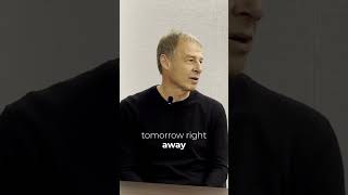 Advice from Jurgen Klinsmann [upl. by Feilak714]