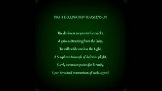 Right Declination To Ascension [upl. by Tenaej]