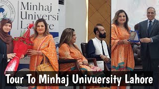 Tour To Minhaj University Lahore  Mushaira  Farhat Abbas Shah  Nisho Jee Official [upl. by Normak]