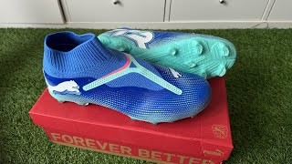 Puma Future Match Laceless FGAG Boots Review  On Feet amp Unboxing ASMR 4K [upl. by Parsaye]