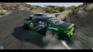 Tandem drifting in BeamNG Multiplayer [upl. by Stiruc]