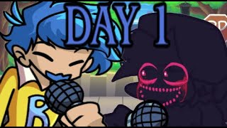 FUNKIN CORRUPTION MOD Bob Vs Evil Bf DAY 1 [upl. by Alverson]