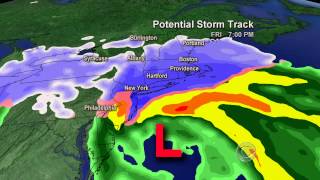 Major snowstorm on its way to Northeast [upl. by Ruzich]