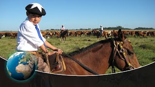 Argentinian Gauchos and their horses [upl. by Dnomar]