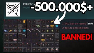 This unreal CSGO inventory just got VAC BANNED [upl. by Malynda]