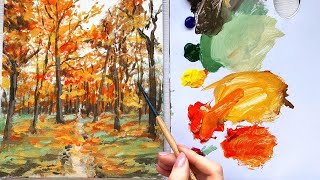 Acrylic Painting Tutorial Step by Step for Beginners [upl. by Oderf]