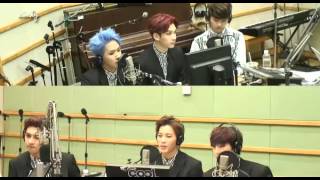 140529 VIXX friend line 2PM BTOB SHINee EXO SJ Ryeowook KTR [upl. by Acinoda168]