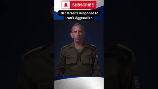 IDF Responds Israel’s Response to Iran’s Aggression israel iran shorts fyp news hamas [upl. by Kaiulani]