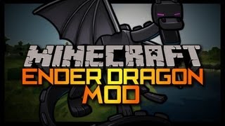 Minecraft Mod Review  Ender Dragon Mod [upl. by Indyc]