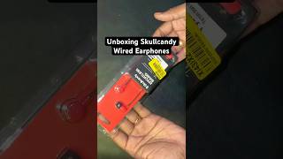 Unboxing Best Wired Earphones  Skullcandy Jib Mic S2DUYL676 shorts viral [upl. by Phenice]