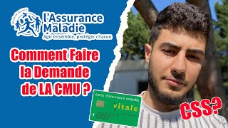 CMU  Comment faire la demande pour un étudiant étranger en France [upl. by Drahnreb]