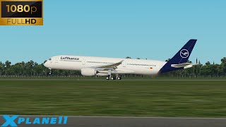 Plane spotting at LangenhagenHannover Airport  XPlane 11 [upl. by Avon]