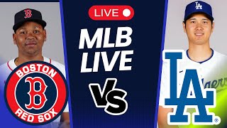 🔴BOSTON RED SOX VS ANGELES DODGERS l MLB EN VIVO [upl. by Ira678]