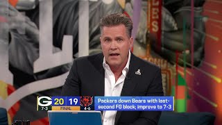 Kyle Brandt breaks down Bears loss to Packers in Week 11 [upl. by Anair]